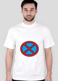 Koszulka ze znakiem drogowym