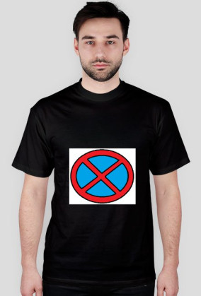 Koszulka ze znakiem drogowym