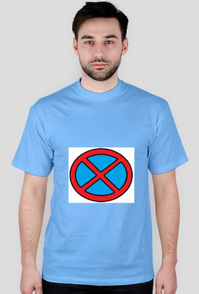 Koszulka ze znakiem drogowym