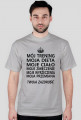 t-shirt "Mój trening, moja dieta, moje ciało, moje zmęczenie, moje wyrzeczenia, moja przemiana, twoja zazdrość"
