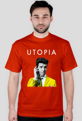 Koszulka z nadrukiem "UTOPIA" RUBYWEAR