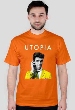 Koszulka z nadrukiem "UTOPIA" RUBYWEAR