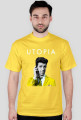 Koszulka z nadrukiem "UTOPIA" RUBYWEAR