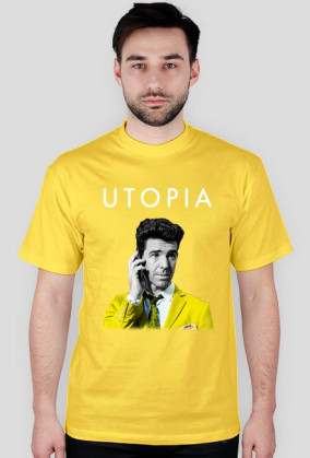 Koszulka z nadrukiem "UTOPIA" RUBYWEAR