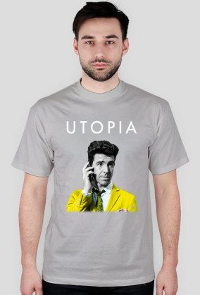 Koszulka z nadrukiem "UTOPIA" RUBYWEAR