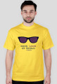 Koszulka z nadrukiem "GOOD LOOK AT WORLD" RUBYWEAR