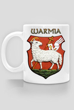 Herbem Warmii kubek