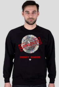 Bluza z nadrukiem "MONEY MAKER" RUBYWEAR