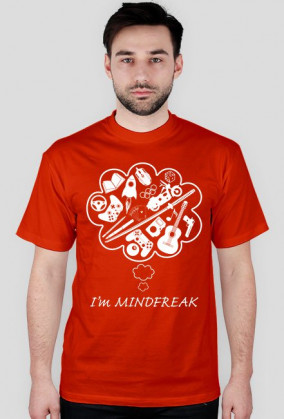 I'm mindfreak męska (biały nadruk)
