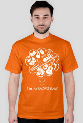 I'm mindfreak męska (biały nadruk)