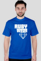 Koszulka z nadrukiem "RUBYWEAR"