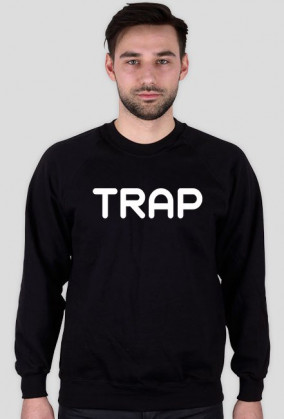 TRAP BLUZA CZARNA Męska