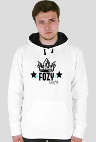 Bluza doubble color white - Biała - Fozy Outfit - Czarna