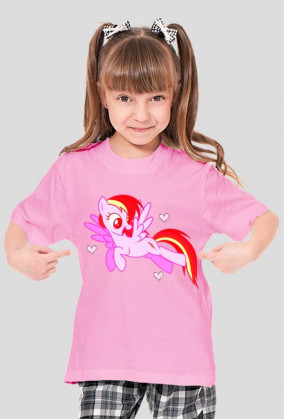 modna koszulka pony