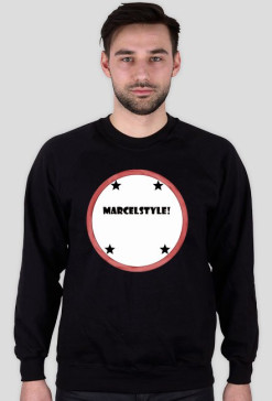 Gwiazda MarcelStyle bluzka czarna!