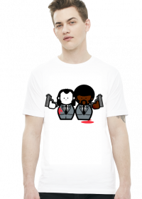 Pulp Fiction - koszulka biała