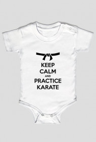 Body Keep calm and practice karate
