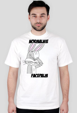 Normalnie facepalm T-shirt