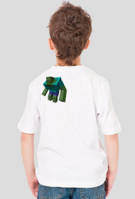 KOSZULKA BIAŁA DZIECENCA Z MINecraft