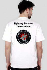 Koszulka FDivision Biała Inowrocław logo plecy
