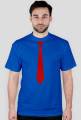 T-shirt: Krawat czerwony