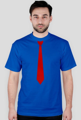 T-shirt: Krawat czerwony