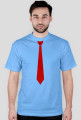 T-shirt: Krawat czerwony