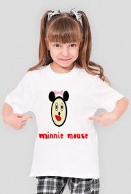 Bluzeczka dla dziewczynki Minnie mouse