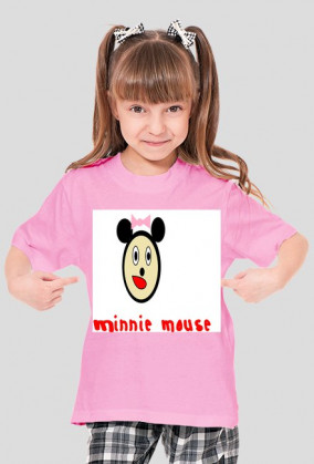 Bluzeczka dla dziewczynki Minnie mouse