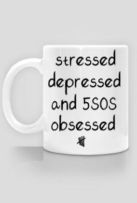 Kubek 5SOS obsessed