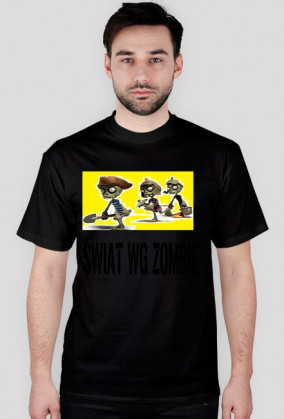 Koszulka MĘSKA Świat wg zombie