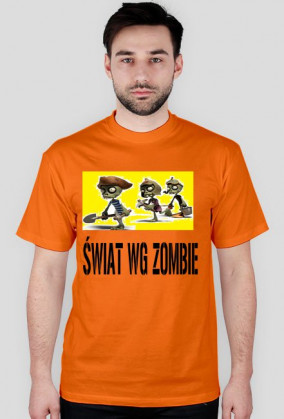 Koszulka MĘSKA Świat wg zombie