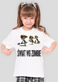 Koszuka DZIECIĘCA DAMSKA Świat wg zombie