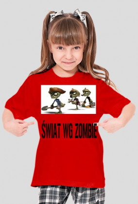 Koszuka DZIECIĘCA DAMSKA Świat wg zombie