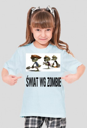 Koszuka DZIECIĘCA DAMSKA Świat wg zombie