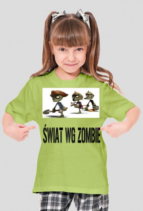 Koszuka DZIECIĘCA DAMSKA Świat wg zombie