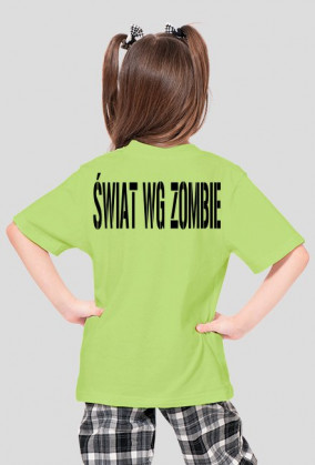 Koszuka DZIECIĘCA DAMSKA Świat wg zombie