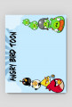 podkładka Angry Bird toon