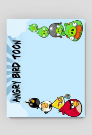 podkładka Angry Bird toon