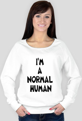 Bluza z napisem