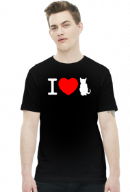 I love cats czarna