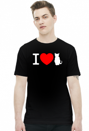 I love cats czarna