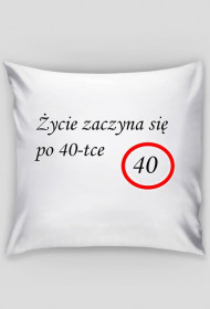 na 40 urodziny