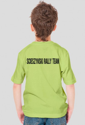 T-Shirt Dziecięcy SCIESZYNSKI RALLY TEAM