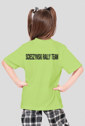 T-Shirt Dziecięcy SCIESZYNSKI RALLY TEAM