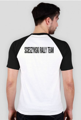 T-Shirt z kolorowym rękawem SCIESZYNSKI RALLY TEAM