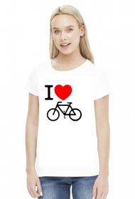 I love rower - koszulka damska