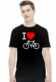 I love rower - czarna