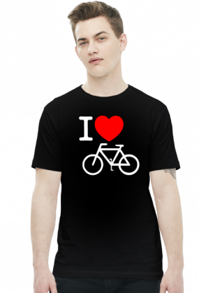 I love rower - czarna