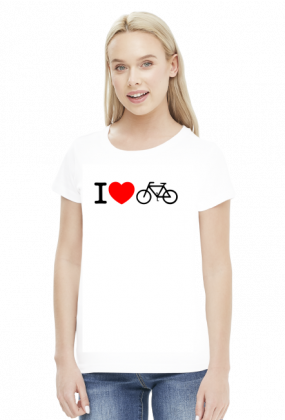Rower - damska biała
